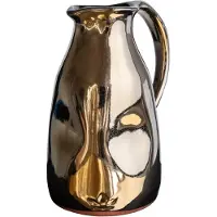Dutchdeluxes , Fait main, Carafe, Faïence, Moyenne, Platine or