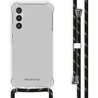 IMoshion Coque arrière Transparente avec cordon Samsung Galaxy A34 (5G) - Noir & Doré