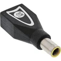 InLine 26611C prise interchangeable M11 (20V) pour bloc d'alimentation universel, 90W/120W, noir