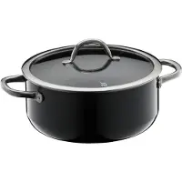 WMF Fusiontec Inspire Bratentopf mit Deckel, 24 cm, Black 3201112804