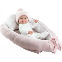 Paola Reina Doll Minipikolines fille avec lit (32cm)