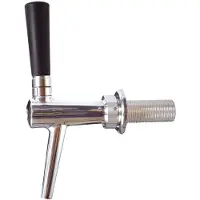 Ich-zapfe Robinet tireuse a biere - en acier au nickel-chrome, Modèle - C-TAP, DN 10mm, poli, longueur de fil: 55 mm
