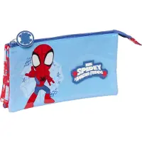 Marvel Sac polyvalent Spider-Man Rescue Bleu Rouge 22 x 12 x 3 cm