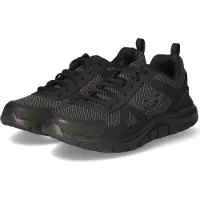 SKECHERS Slip on 'Bucolo' noir / noir chiné
