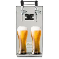 Ich-zapfe Tireuse a biere - Enfriador en seco de 2 líneas Kontakt 40, enfriador de flujo 50 litros / h, Green Line