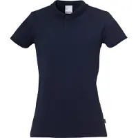 Uhlsport Essential Short Sleeve Polo Bleu L Femme