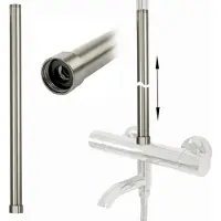 REA Rallonge Pour Ensemble De Douche Brush Nickel