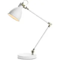 Markslöjd HAUS 1-lumière lampe de table blanche