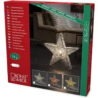 Konstsmide Poinsettia - guirlandes lumineuses led pour l'intérieur - 1 ampoule -
