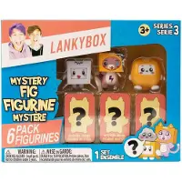 LANKYBOX : lot de 6 mini-figurines mystères multicolores