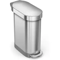 Simplehuman Slim 45 Litres Inox