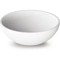 ZEZA Element Vasque à poser - 41x41x14cm - solid surface - blanc mat SW1439447