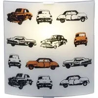 Brilliant DESIGN Applique murale "Havana" en verre, lampe murale, luminaire