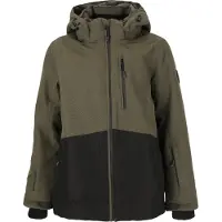 Whistler Veste d’hiver 'Drizzle' kaki / vert foncé / noir