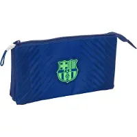 Safta Triple Fc Barcelona trousse bleu homme bleu Taille unique