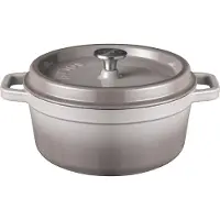 Sola Cocotte en fonte - Faitout - Gietijzer - ø 28 cm - Gris