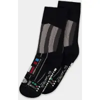 Star Wars Chaussettes Disney de - Dark Vador - Poitrine - EU 43-46 - pour Unisexe - multicolore - Taille EU 43-46