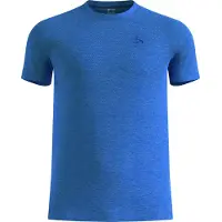Odlo Essential Seamless Short Sleeve T-shirt Bleu L Homme