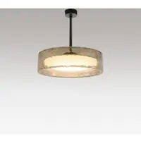 Marset Ringo Ceiling Lamp with Fixed Stem Smoked | Ø 70 cm