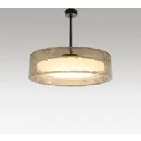 Marset Ringo Ceiling Lamp with Fixed Stem Smoked | Ø 90 cm