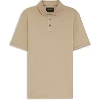 BOSS Polo Regular en coton italien mercerisé