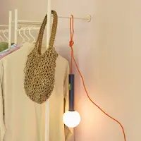 Hubsch Applique Murale , Talk, dimmable, Bleu, Métal, Moderne