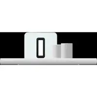 Sonos Arc Ultra Blanc + Era 100 Ensemble Home Cinéma Blanc