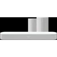 Sonos Beam Gen2 Blanc + Era 100 SL Lot de 2 Blanc