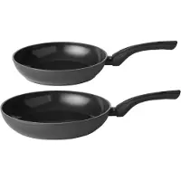 Sola Ensemble de poêles à frire - Stonehenge - Ø 24 et 28 cm - 2 pièces