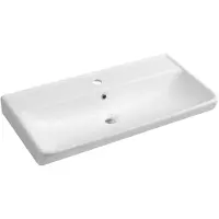 Hak NEON lavabo en céramique 80x41,5cm, blanc