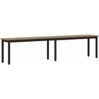 vidaXL Banc Chêne Artisan 200 X 35 X 45 Cm Bois D'ingénierie
