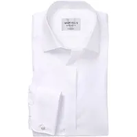 MARVELIS Modern Fit Chemise blanc, Unicolore