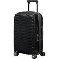 Samsonite Proxis Trolley mit 4 Rollen erweiterbar 55cm, Valise, Noir