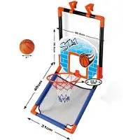 Lobbes Accroche-porte pour panneau arrière de basket-ball, debout