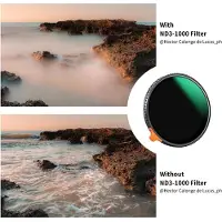 K&F Concept K&F Filtre Nano X series VND ND3-1000 67mm