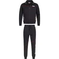 Lonsdale Survêtement 'Geddington' rouge sang / noir / blanc