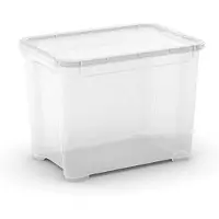 Curver Pojemnik Z Przykrywką 20l /Transparentny, Poubelle, Transparent