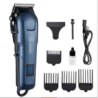 INF Tondeuse professionnelle pour poils d'animaux Bleu