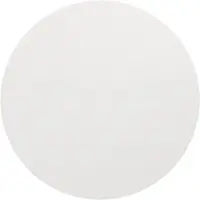 Papstar 81101 Papier à gâteaux rond, Outils de décoration pâtisserie, Blanc
