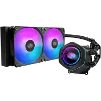 Cooler Master MasterLiquid Core Nex 240 ARGB, Refroidissement liquide CPU, Noir
