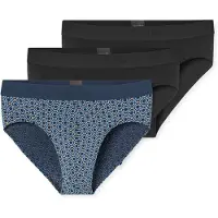 Schiesser Slip '95/5' bleu / noir