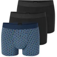 Schiesser Boxers ' 95/5 ' bleu / noir