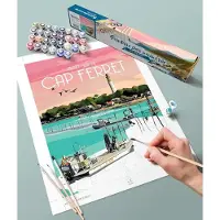 La Loutre Puzzle Peinture par Numéros - Cap Ferret