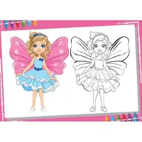 Bluebird Puzzle Puzzle Pièces XXL - Color Me - Fée - 10 à 25 pièces