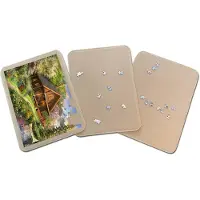 Jig & Puz Puzzle 3 Plateaux pour Puzzles - 3 x 500 pièces - Accessoires