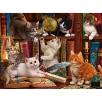 Sunsout Puzzle Chatons dans la Librairie - 1000 pièces
