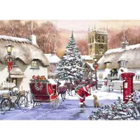 Bluebird Puzzle Puzzle Village and Santa - 500 à 999 pièces