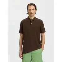 Selected T-Shirt marron