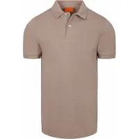 Suitable Polo MEL Piqué Camel