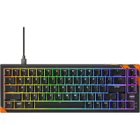 Cherry K5 PRO TMR COMPACT, filaire, USB, touches mécaniques, disposition QWERTY, LED RGB, noir, orange